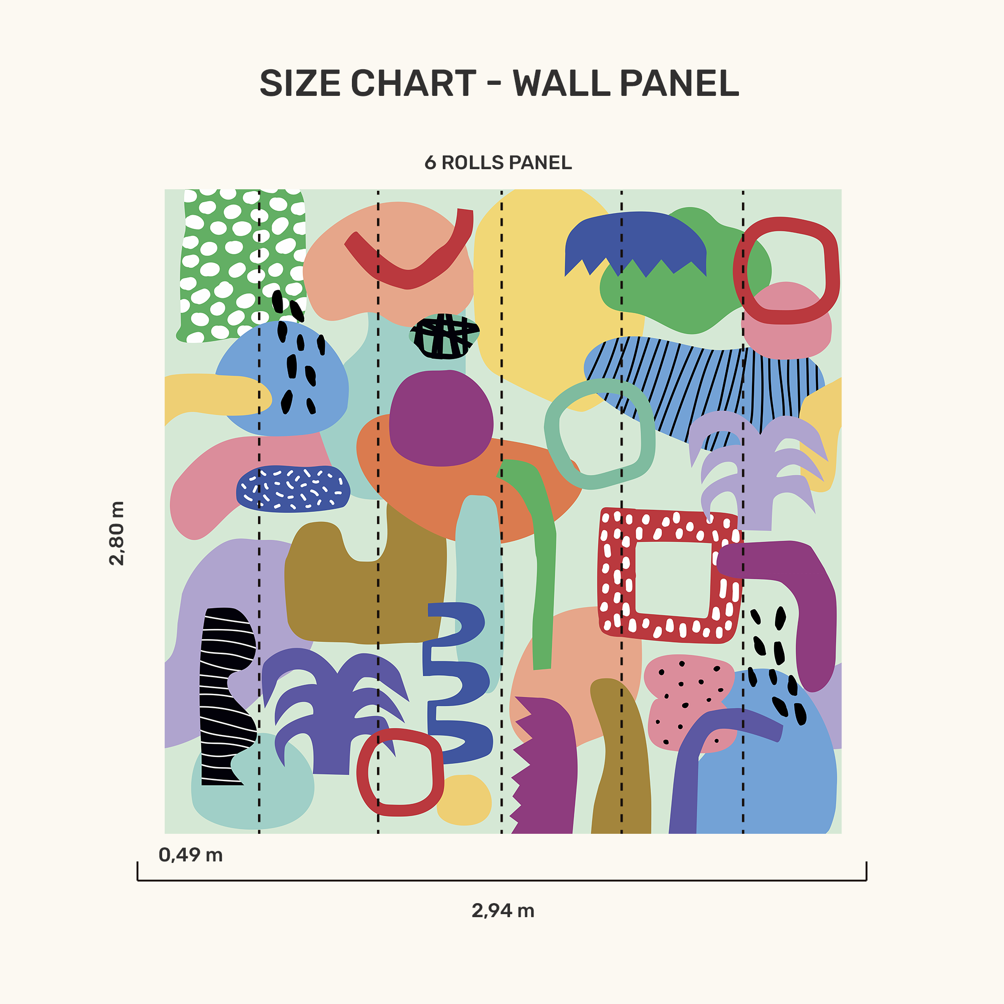 Wall Panel - Colorful Dreams
