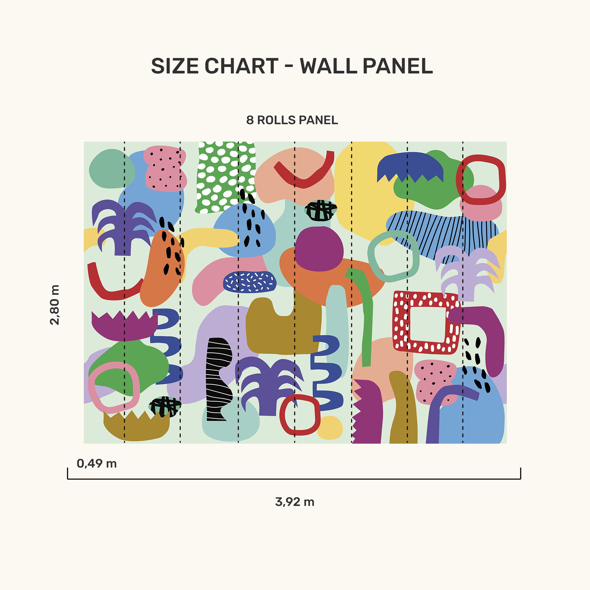 Wall Panel - Colorful Dreams
