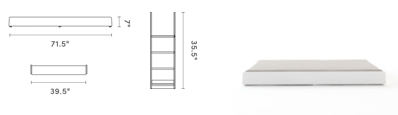 Oeuf Perch Trundle Bed & Ladder Conversion Kit - MOOUI Barcelona