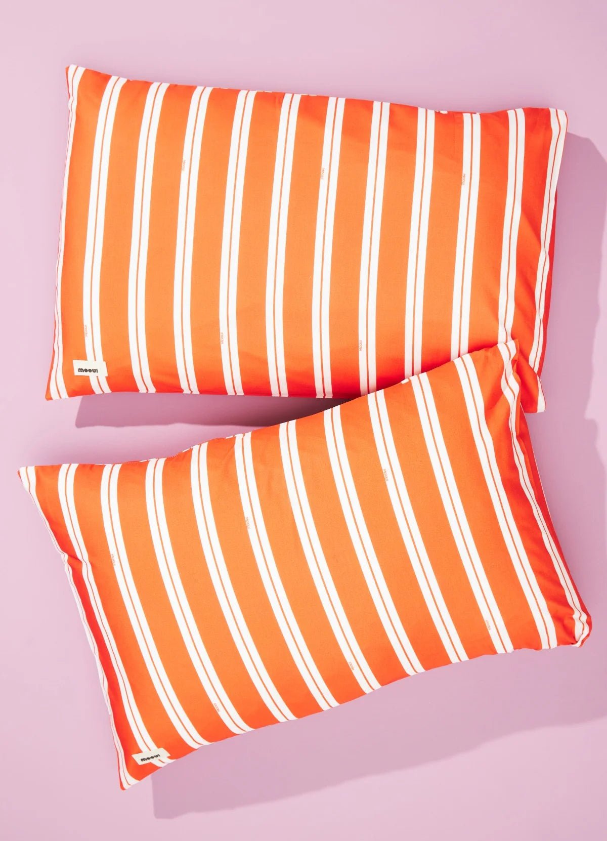 Pillowcase Carmine Stripes - MOOUI Barcelona