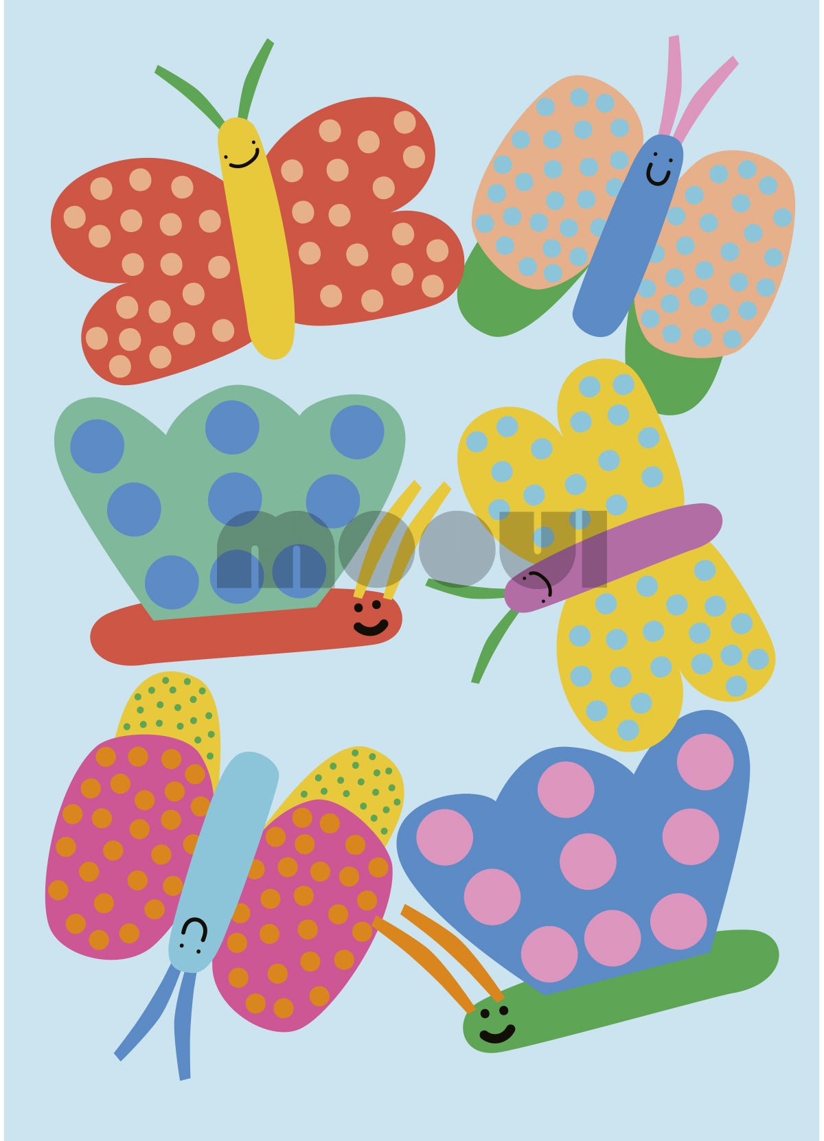 Poster - Butterfly Festival - MOOUI Barcelona