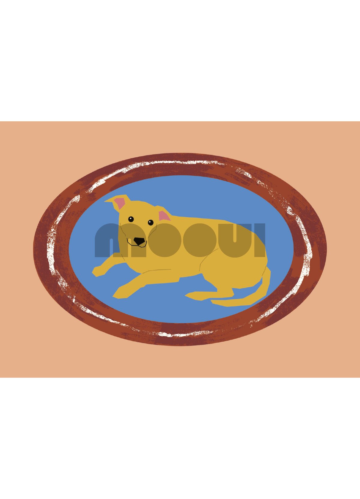 Poster - Caramel Dog - MOOUI Barcelona