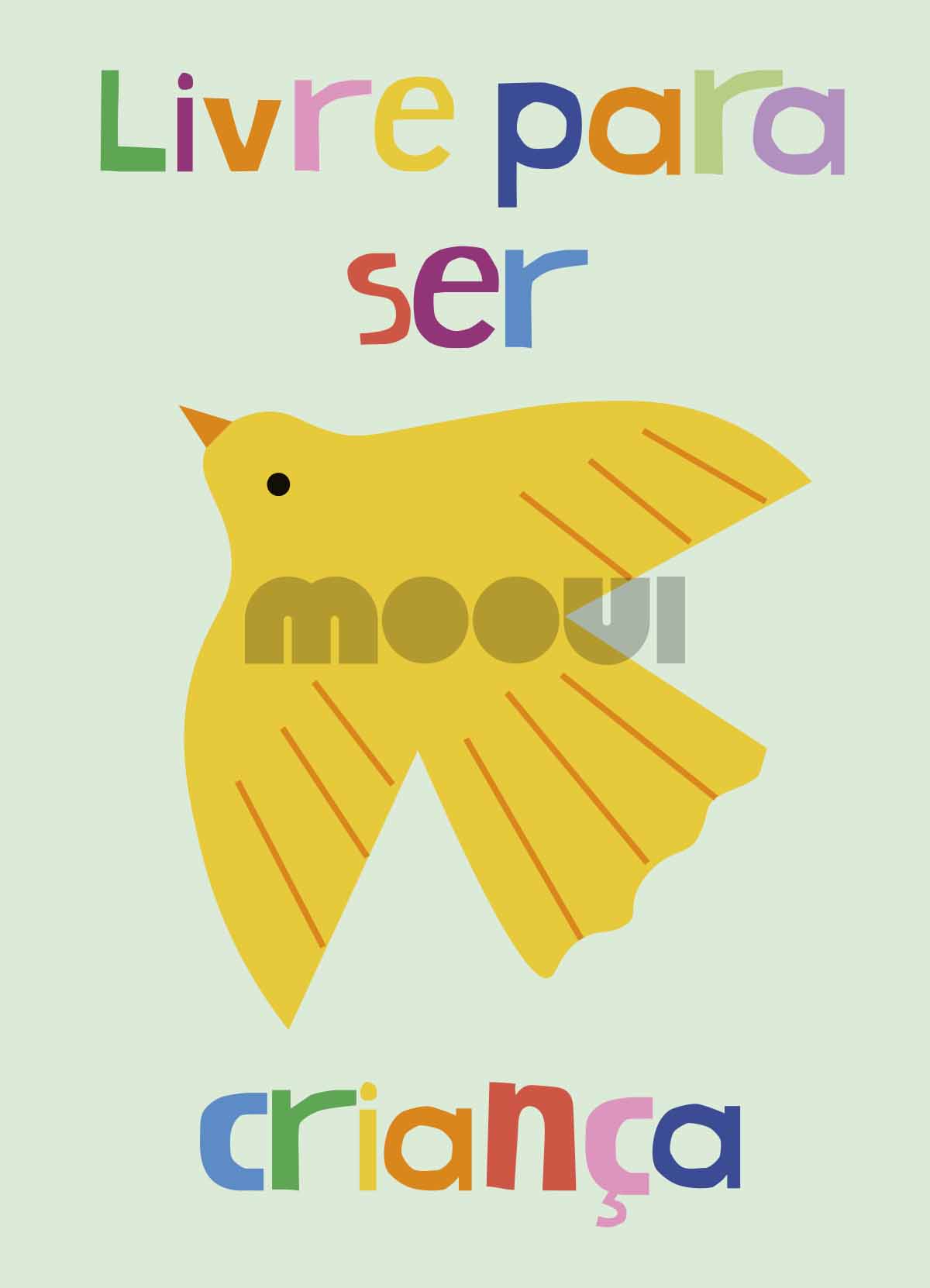 Poster - Carefree Soul - MOOUI Barcelona