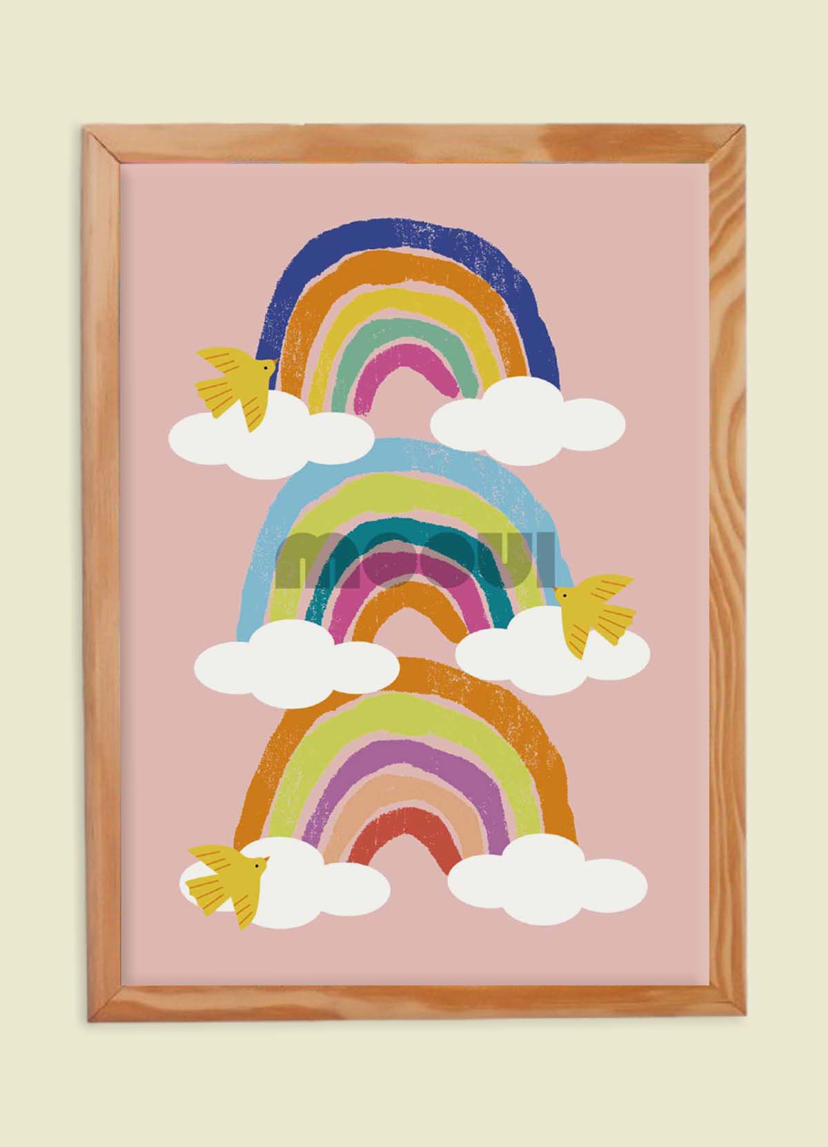 Poster - Dreamy Rainbow - MOOUI Barcelona