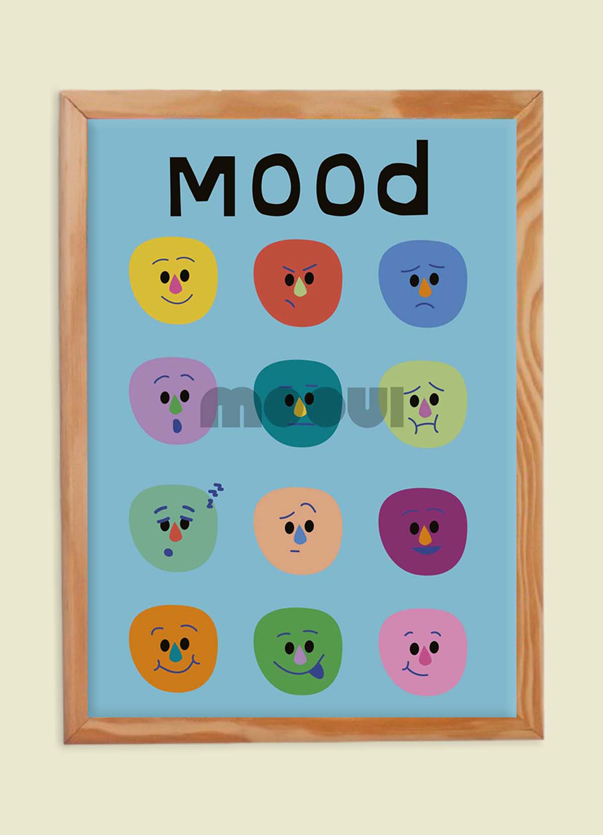 Poster - Emotions - MOOUI Barcelona