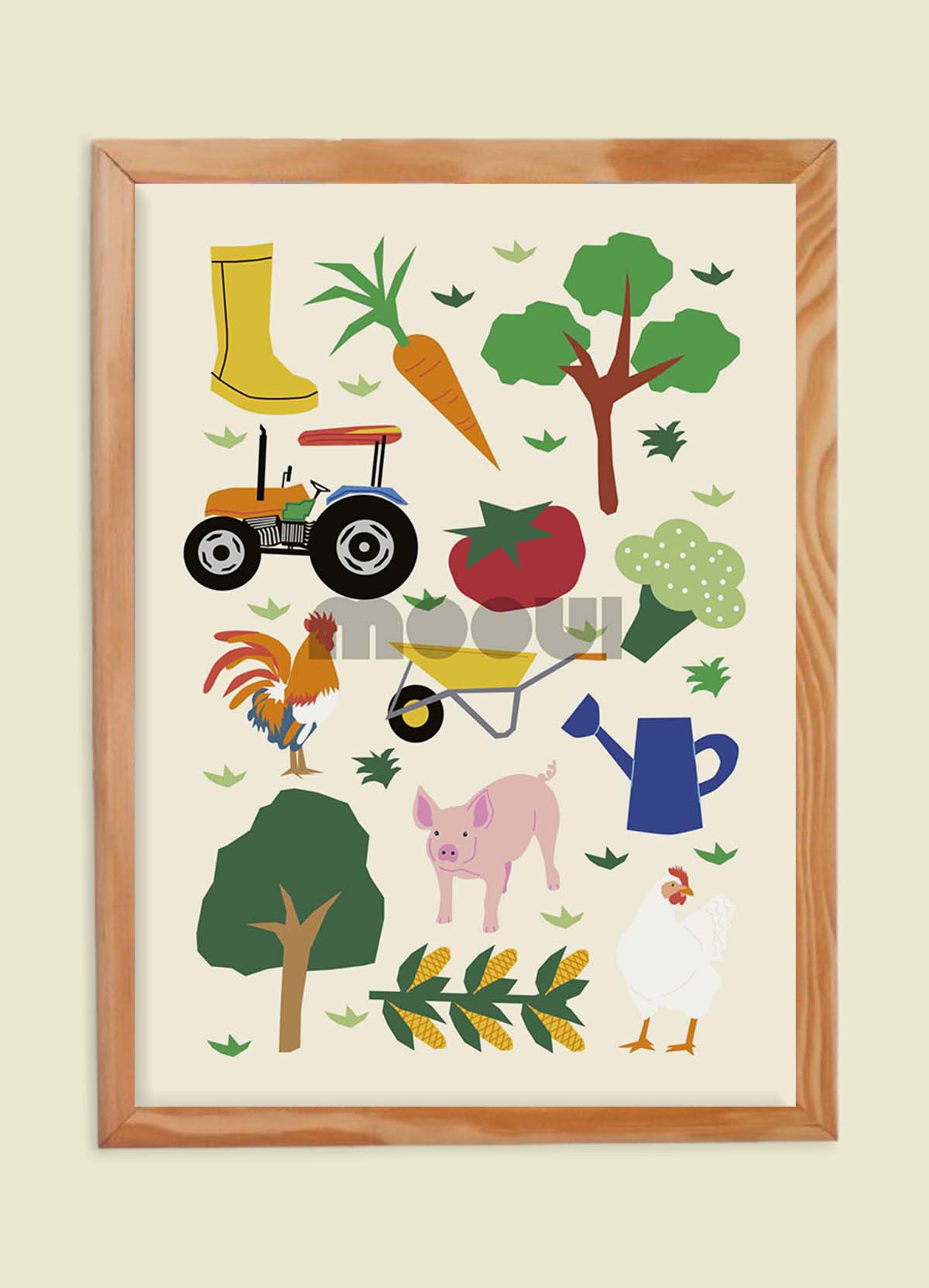 Poster - Farm Life - MOOUI Barcelona