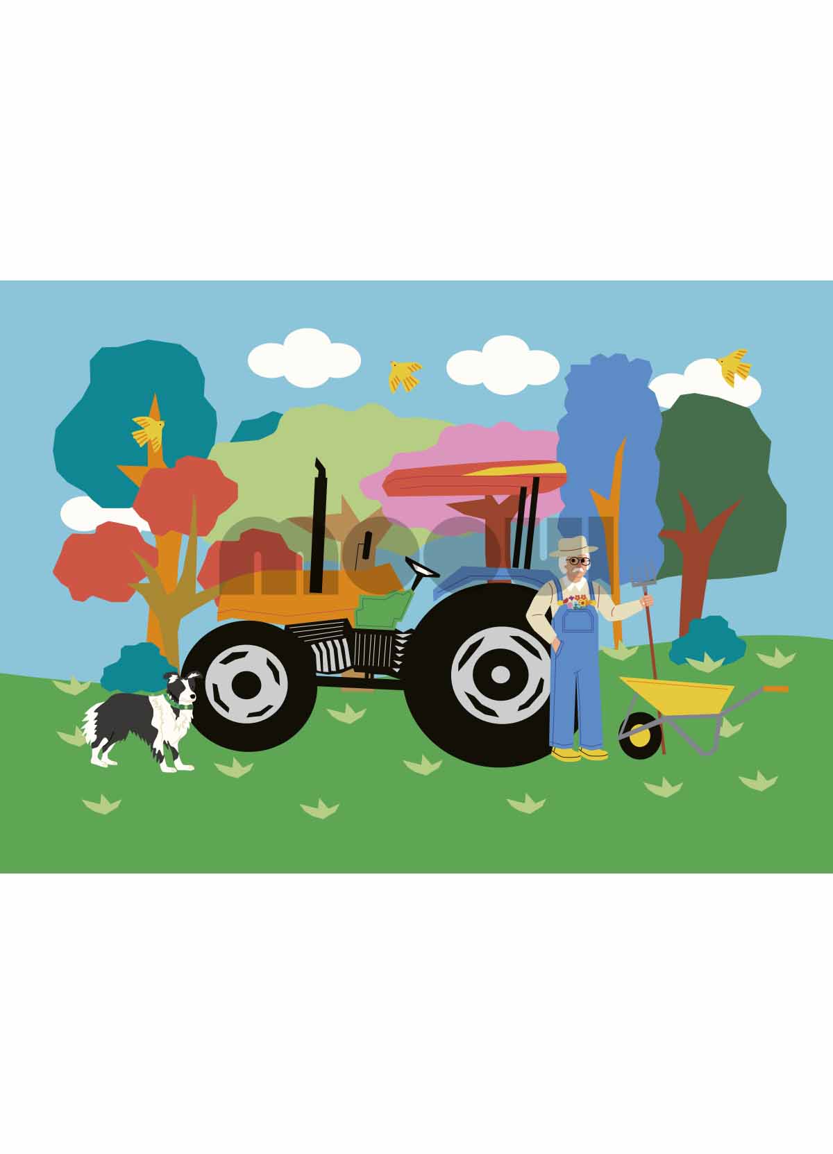 Poster - Farmer - MOOUI Barcelona