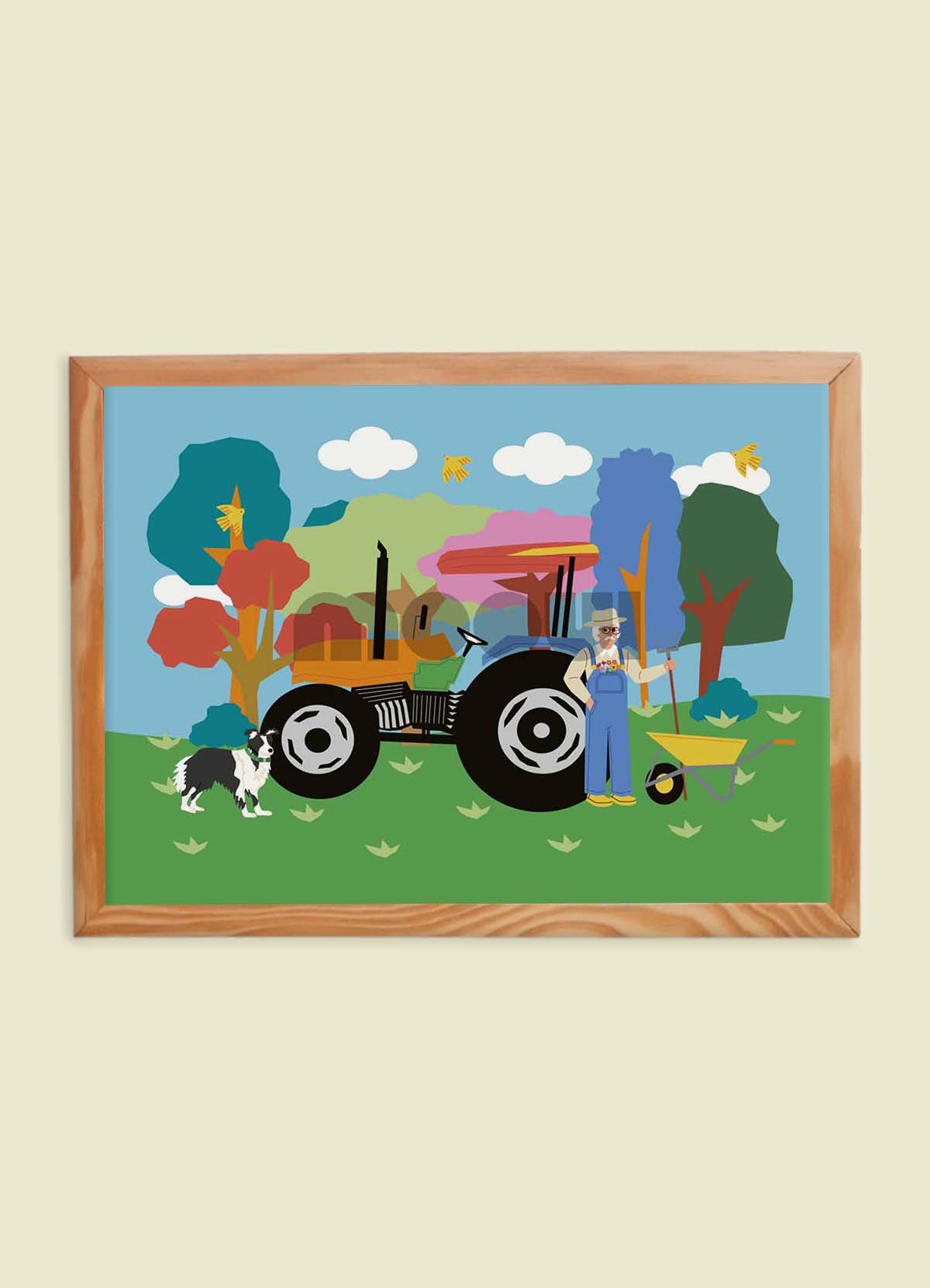 Poster - Farmer - MOOUI Barcelona