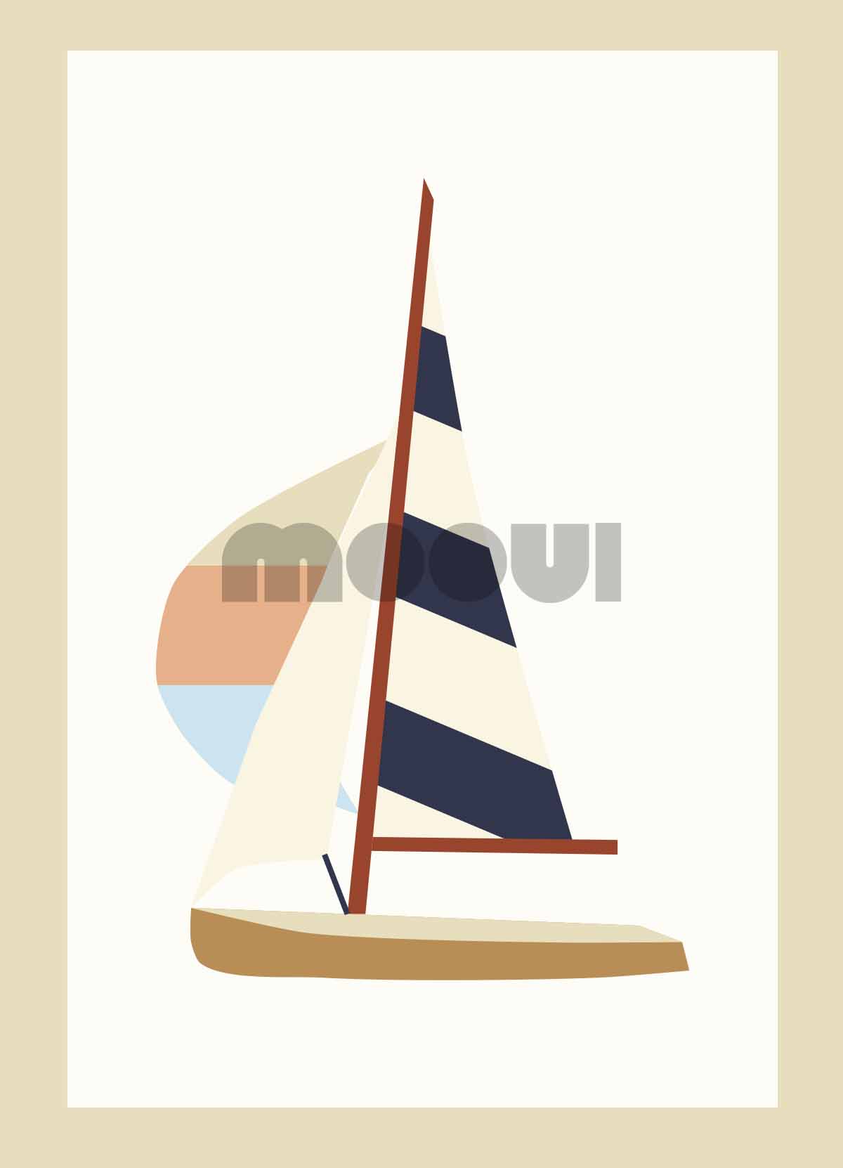 Poster - Freedom Sail - MOOUI Barcelona