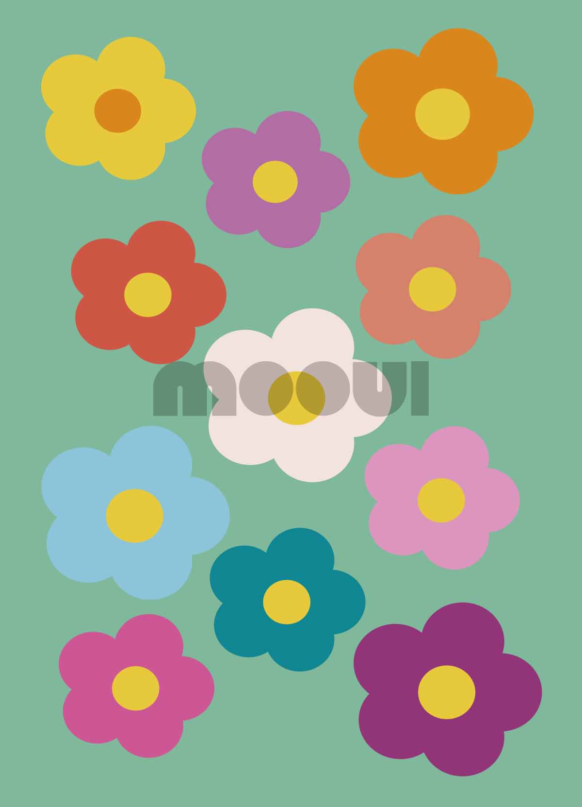 Poster - Garden Melody - MOOUI Barcelona