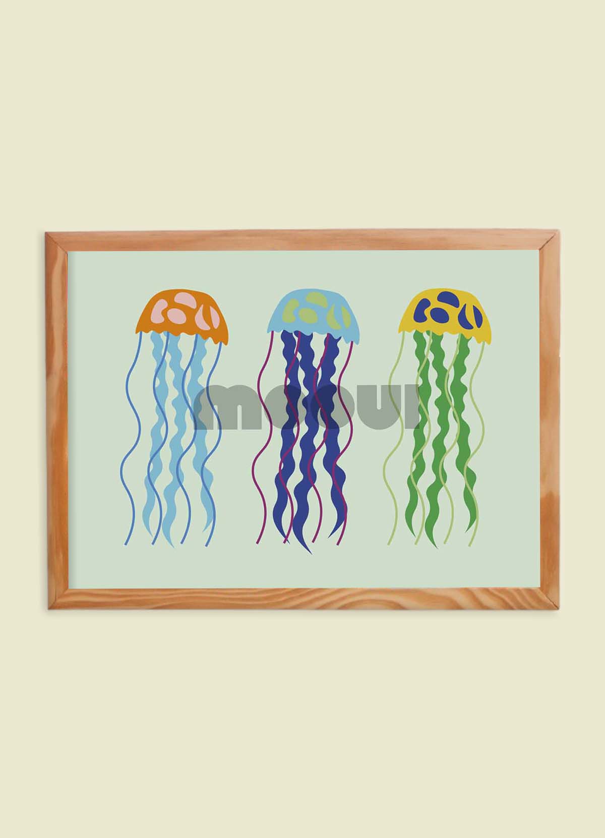 Poster - Jellyfish Wonder - MOOUI Barcelona