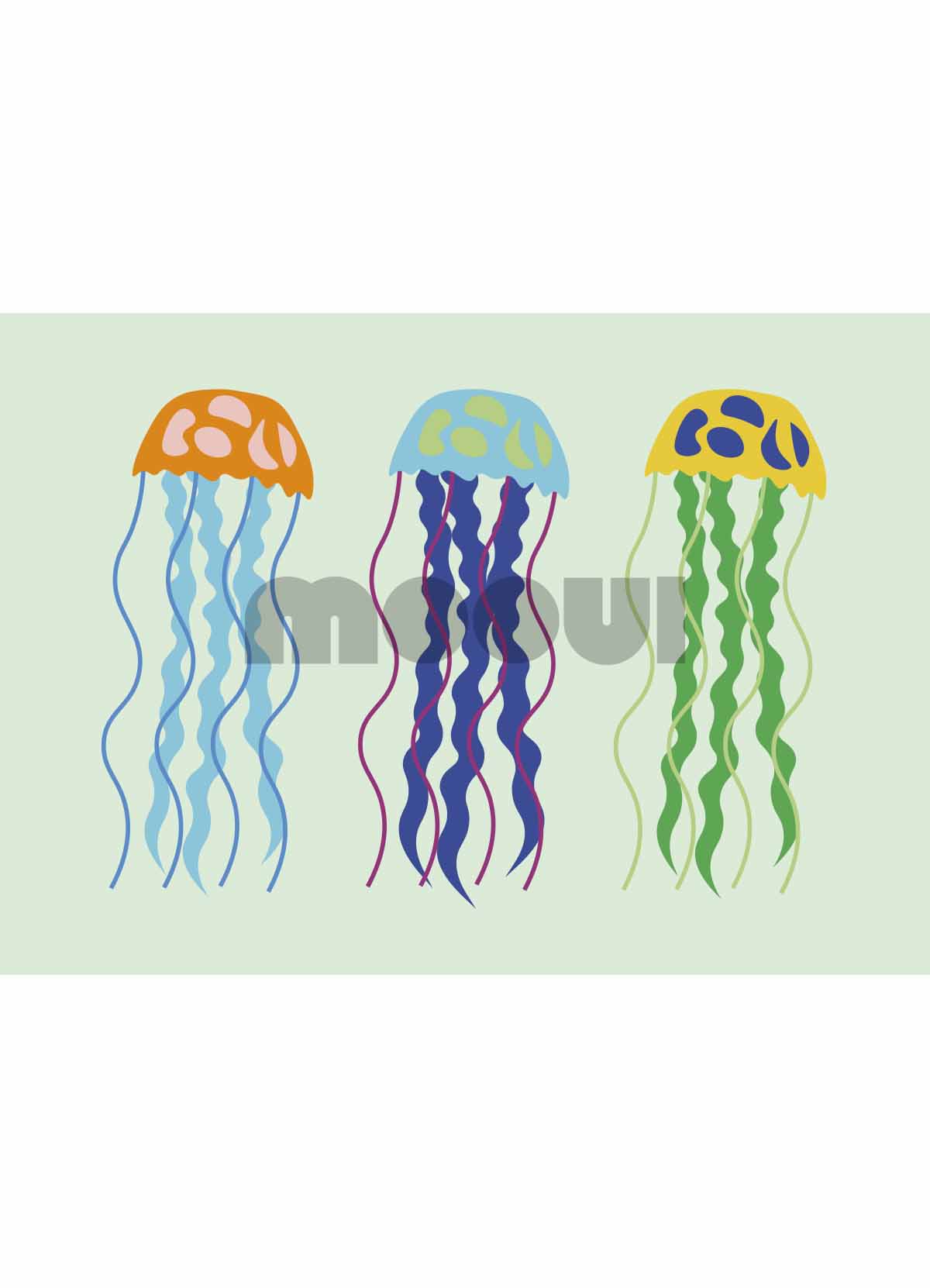Poster - Jellyfish Wonder - MOOUI Barcelona