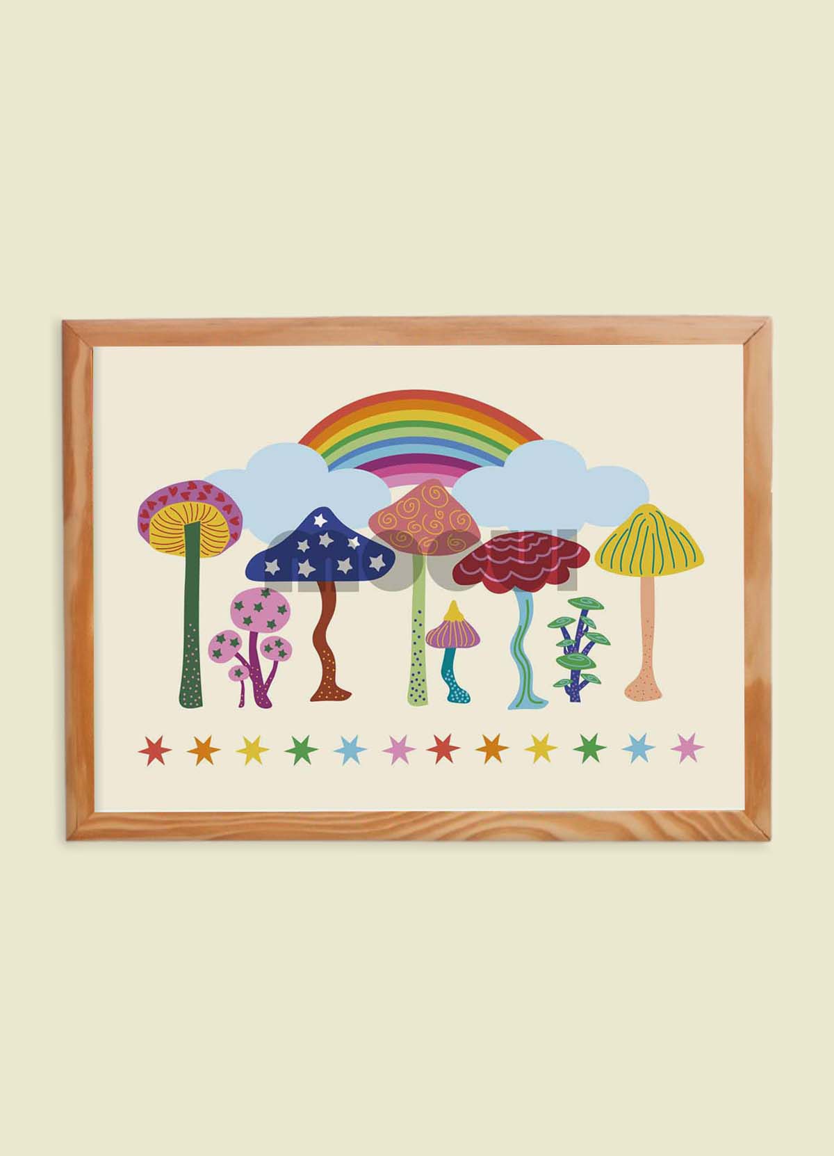 Poster - Mushroom Fantasy - MOOUI Barcelona