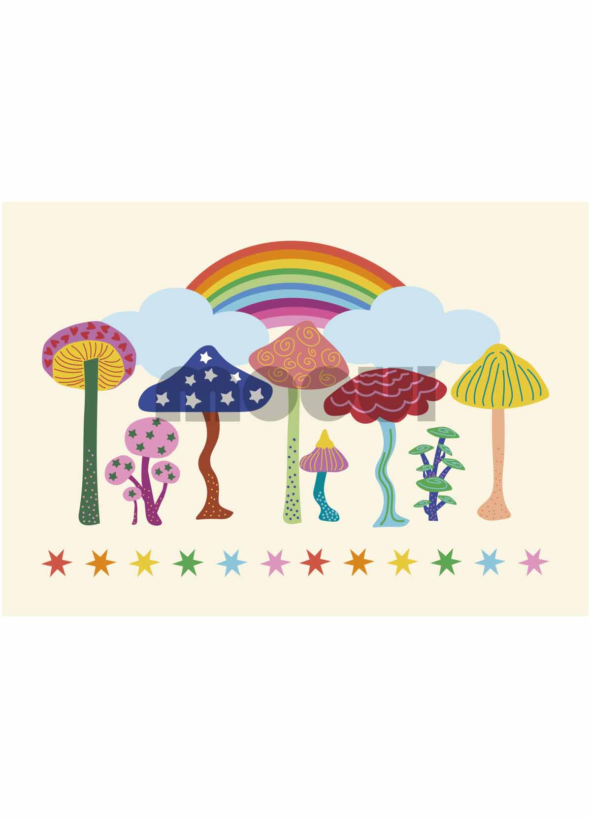 Poster - Mushroom Fantasy - MOOUI Barcelona