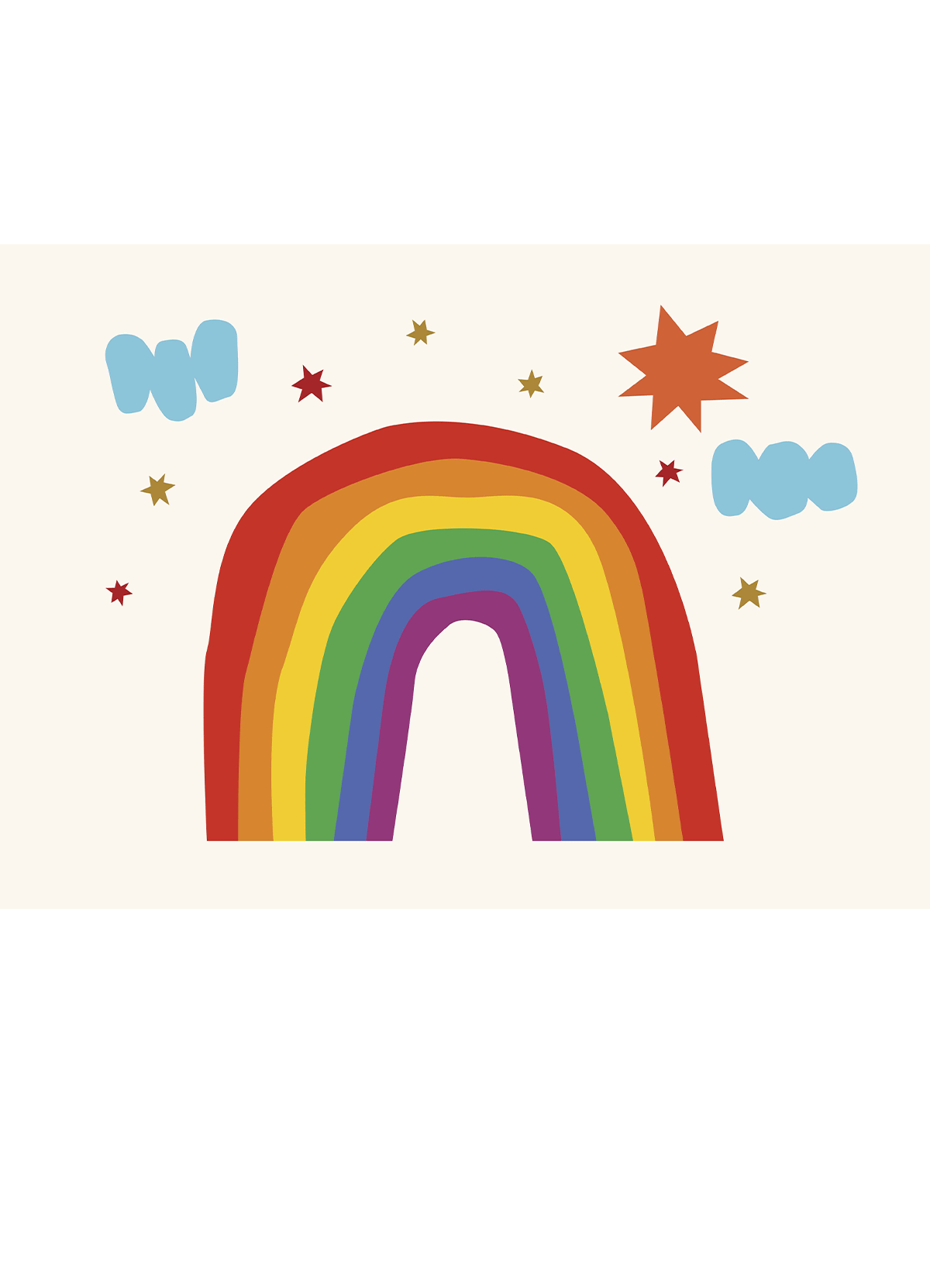 Poster - Rainbow - MOOUI Barcelona