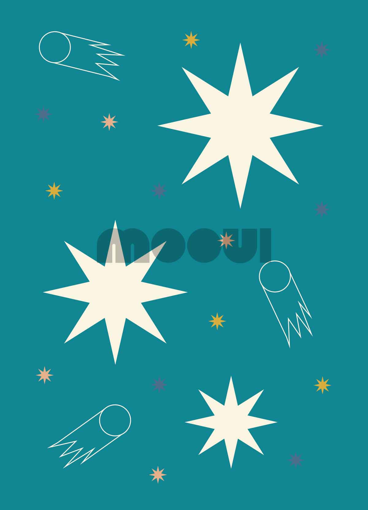 Poster - Starry Night - MOOUI Barcelona