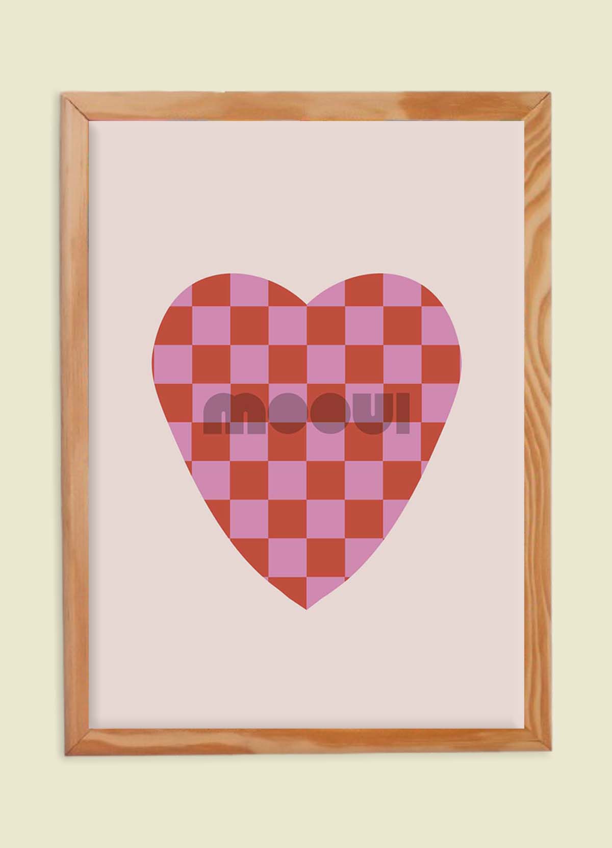 Poster - Sweet Heart - MOOUI Barcelona
