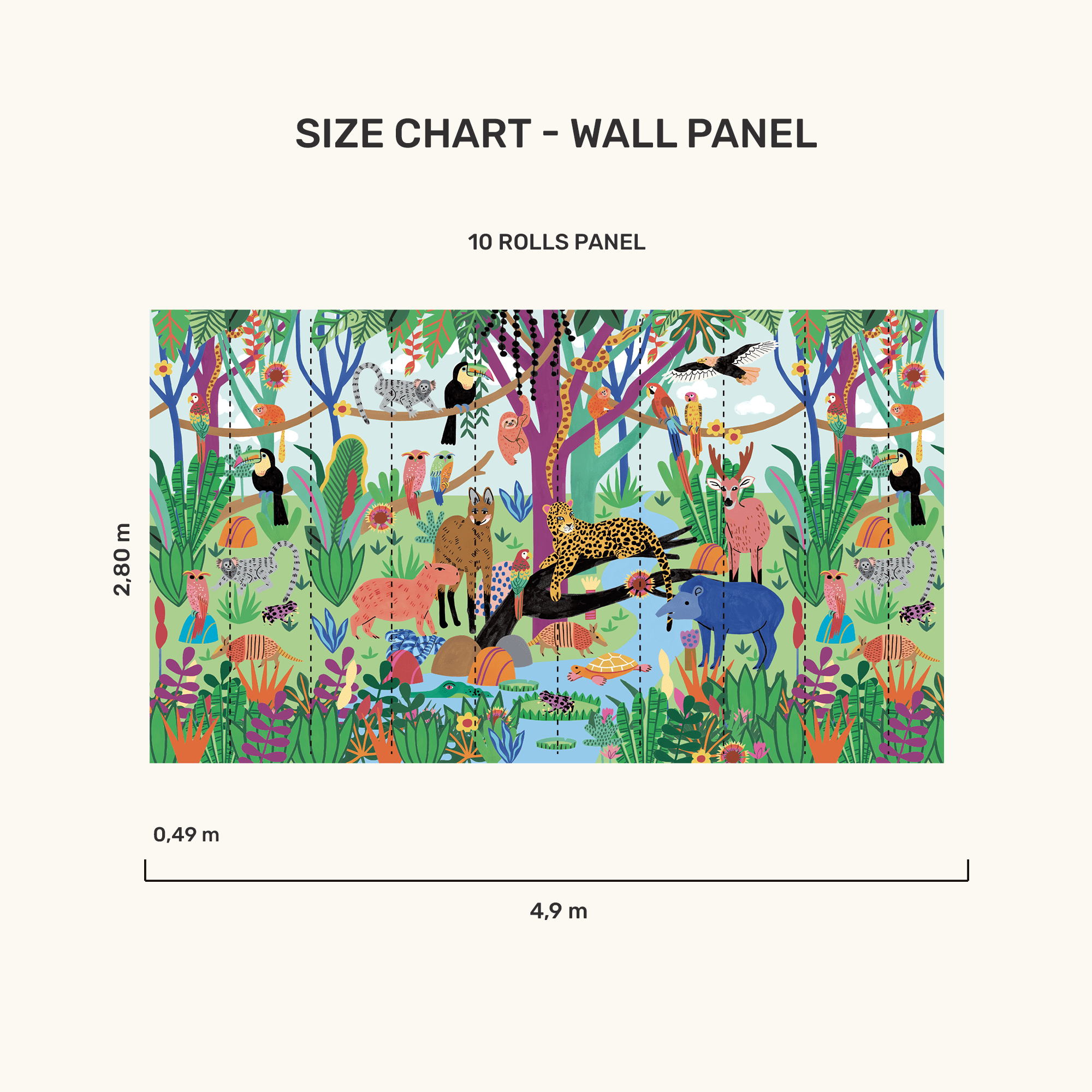 Wall Panel - Amazon - MOOUI BRASIL SL