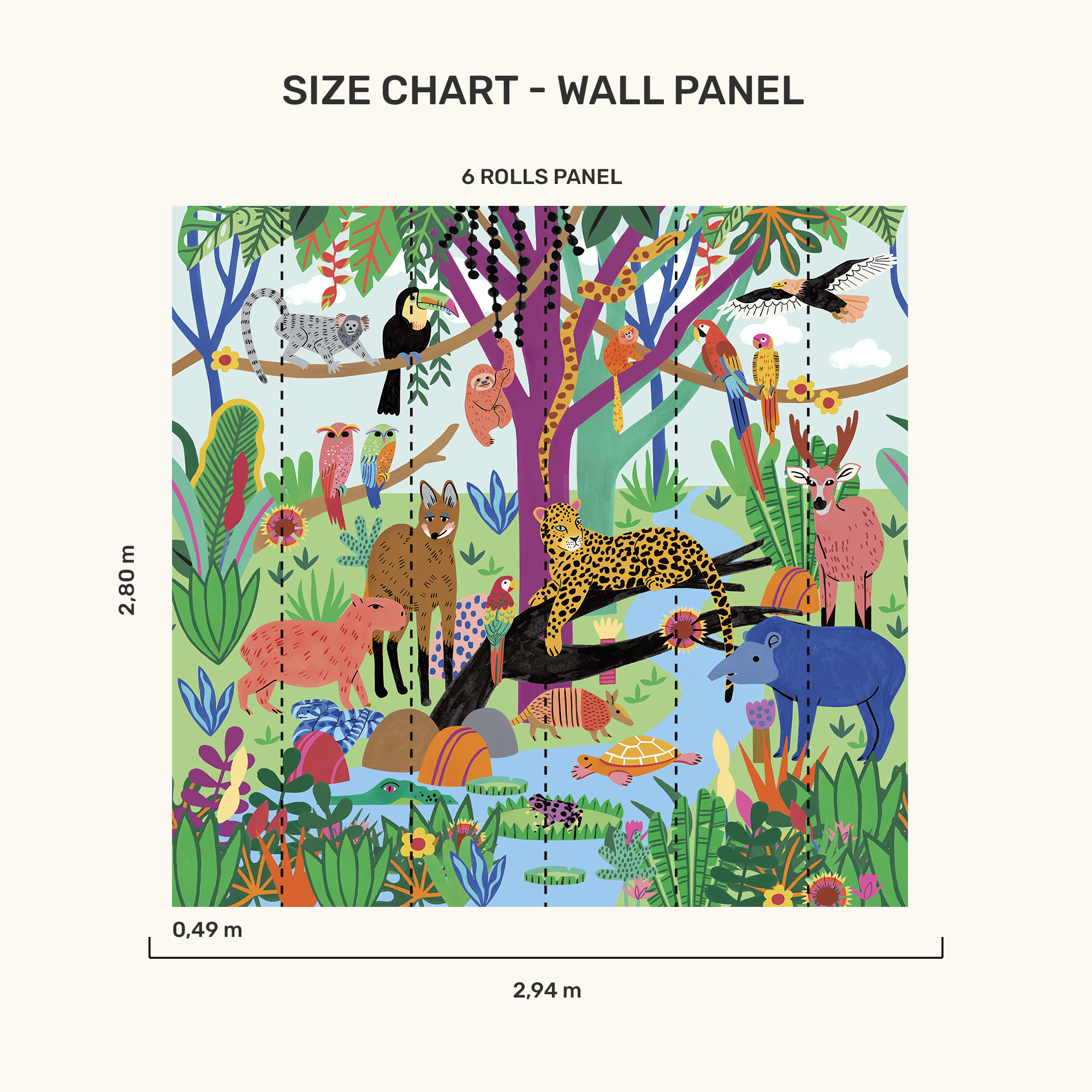 Wall Panel - Amazon - MOOUI BRASIL SL