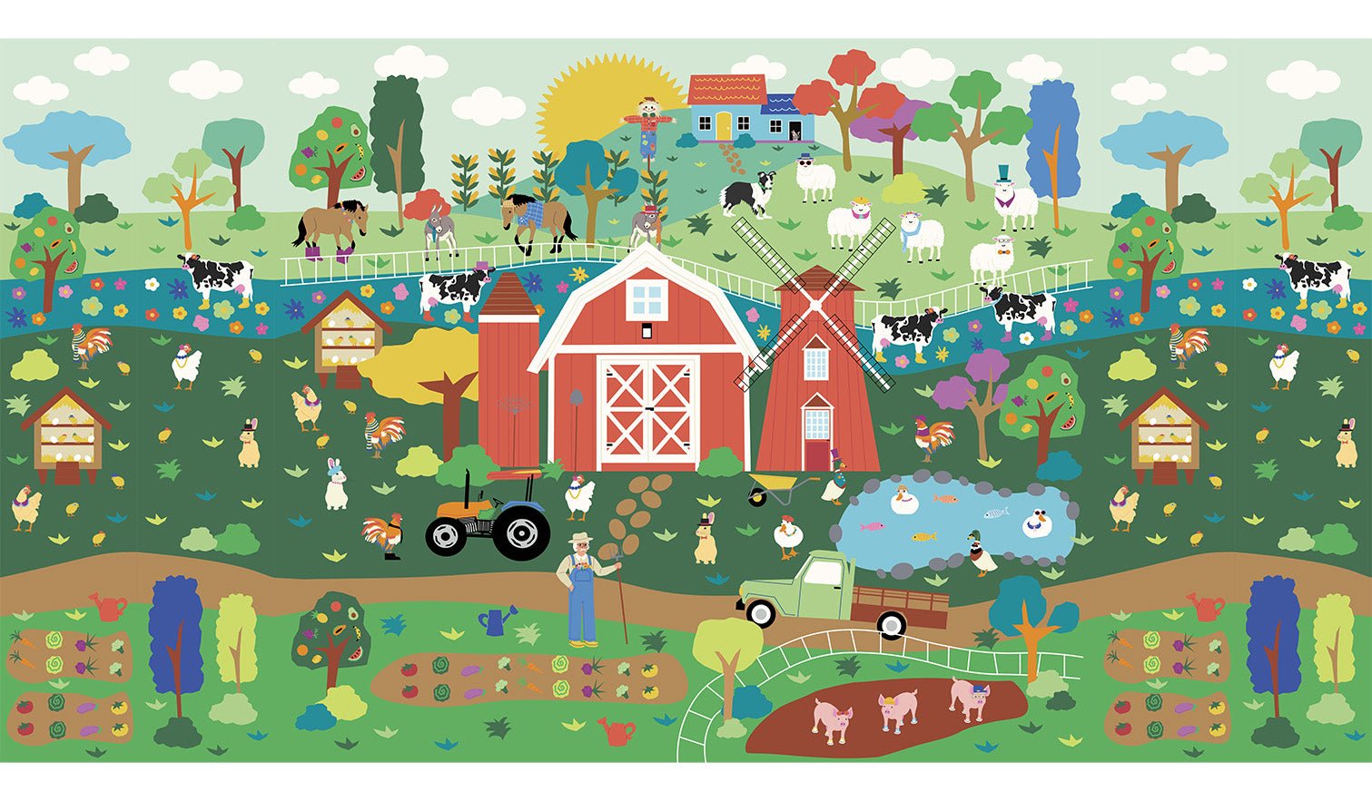 Wall Panel - Barnyard Bliss - MOOUI BRASIL SL