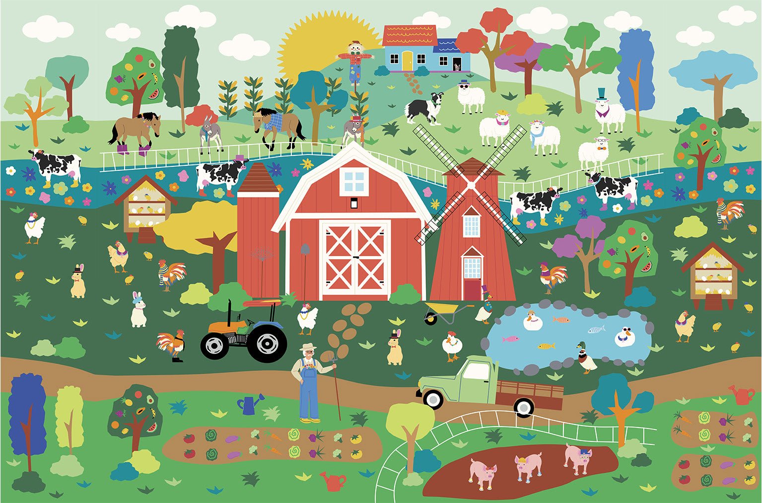 Wall Panel - Barnyard Bliss - MOOUI BRASIL SL