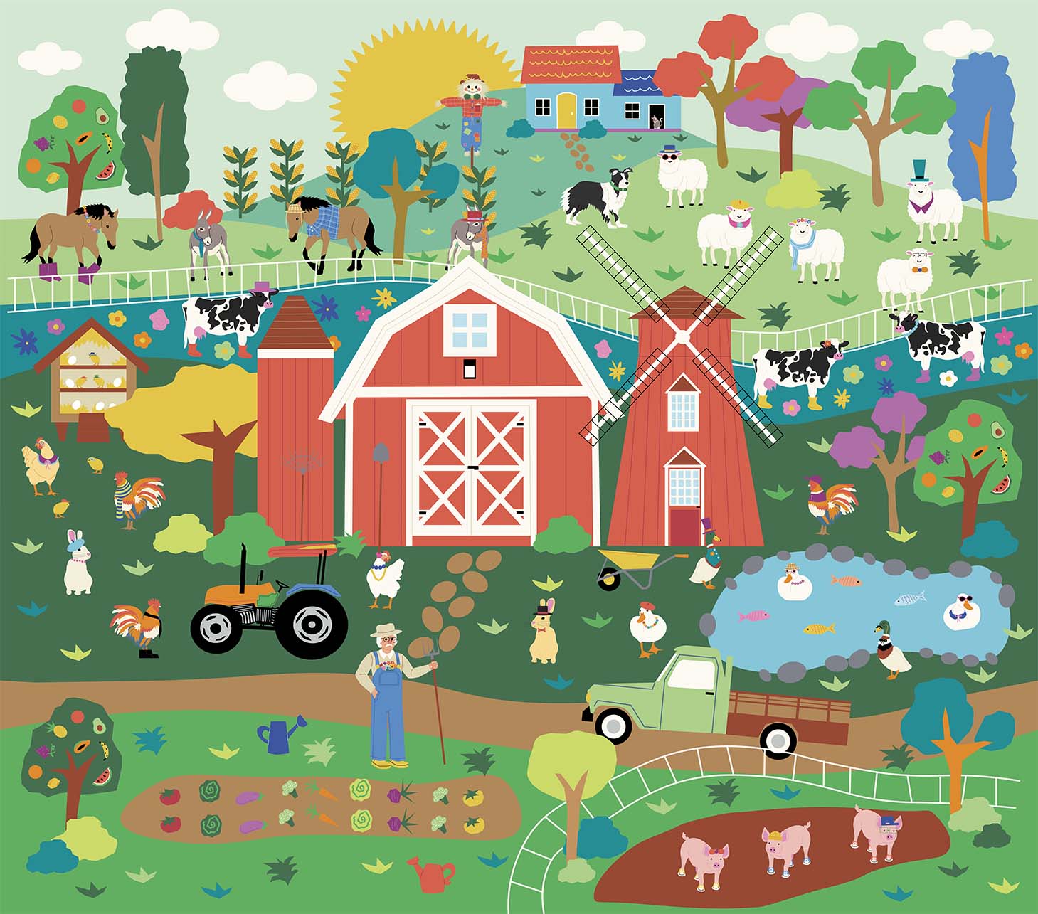Wall Panel - Barnyard Bliss - MOOUI BRASIL SL