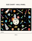 Wall Panel - Black Space Race - MOOUI Barcelona
