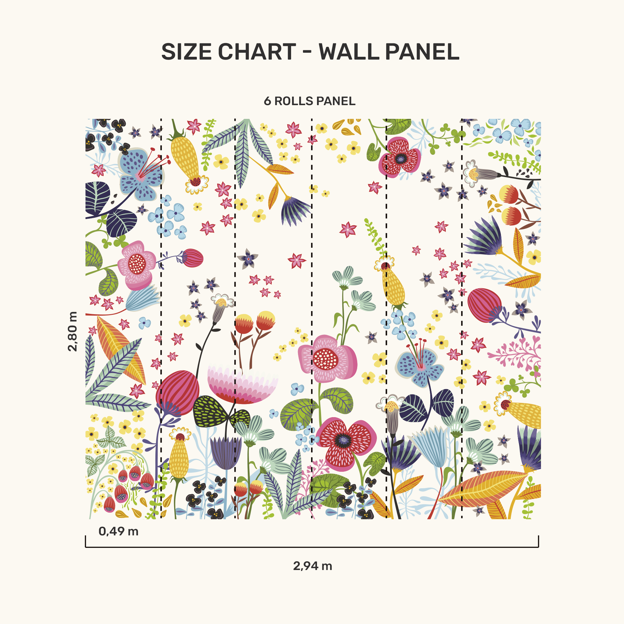 Wall Panel - Day Garden - MOOUI Barcelona