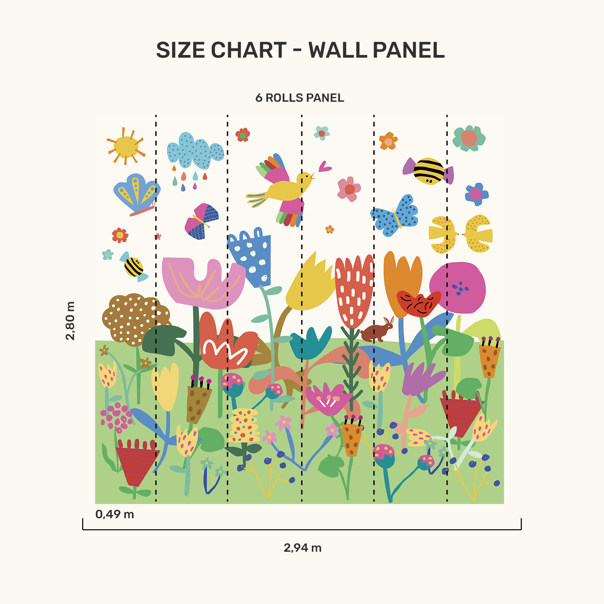 Wall Panel - Enchanted World - MOOUI BRASIL SL