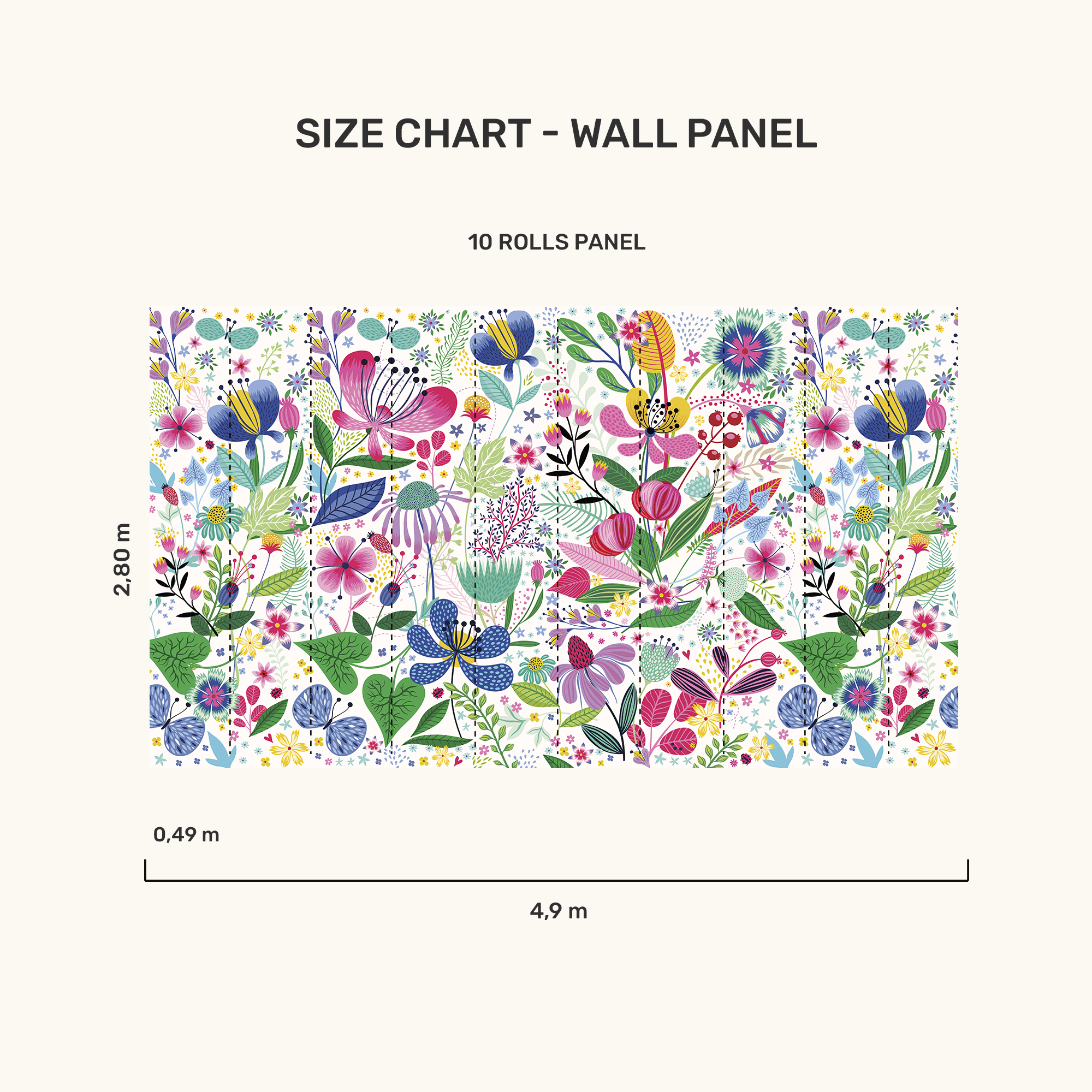 Wall Panel - Flora - MOOUI BRASIL SL