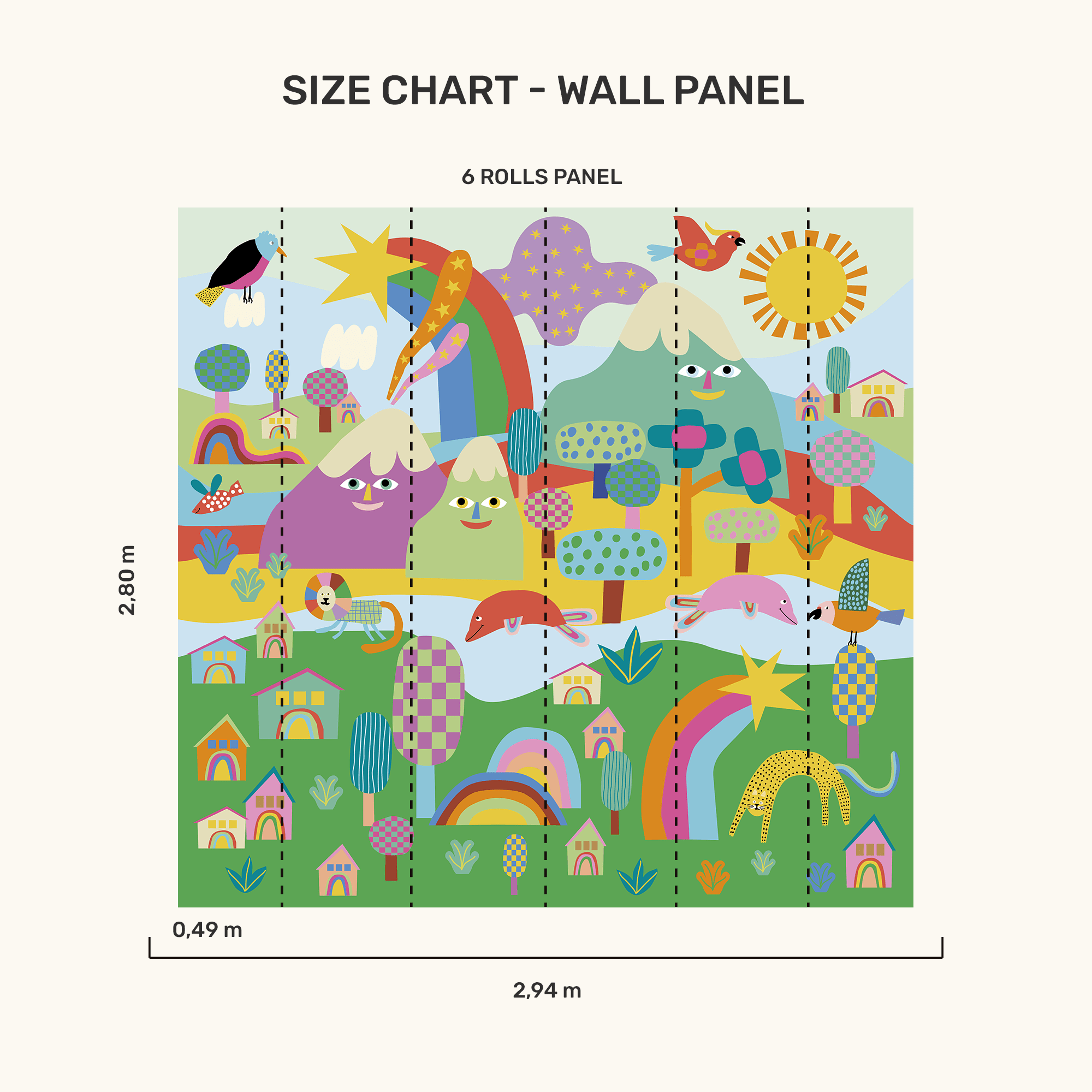 Wall Panel - Magic World - MOOUI BRASIL SL