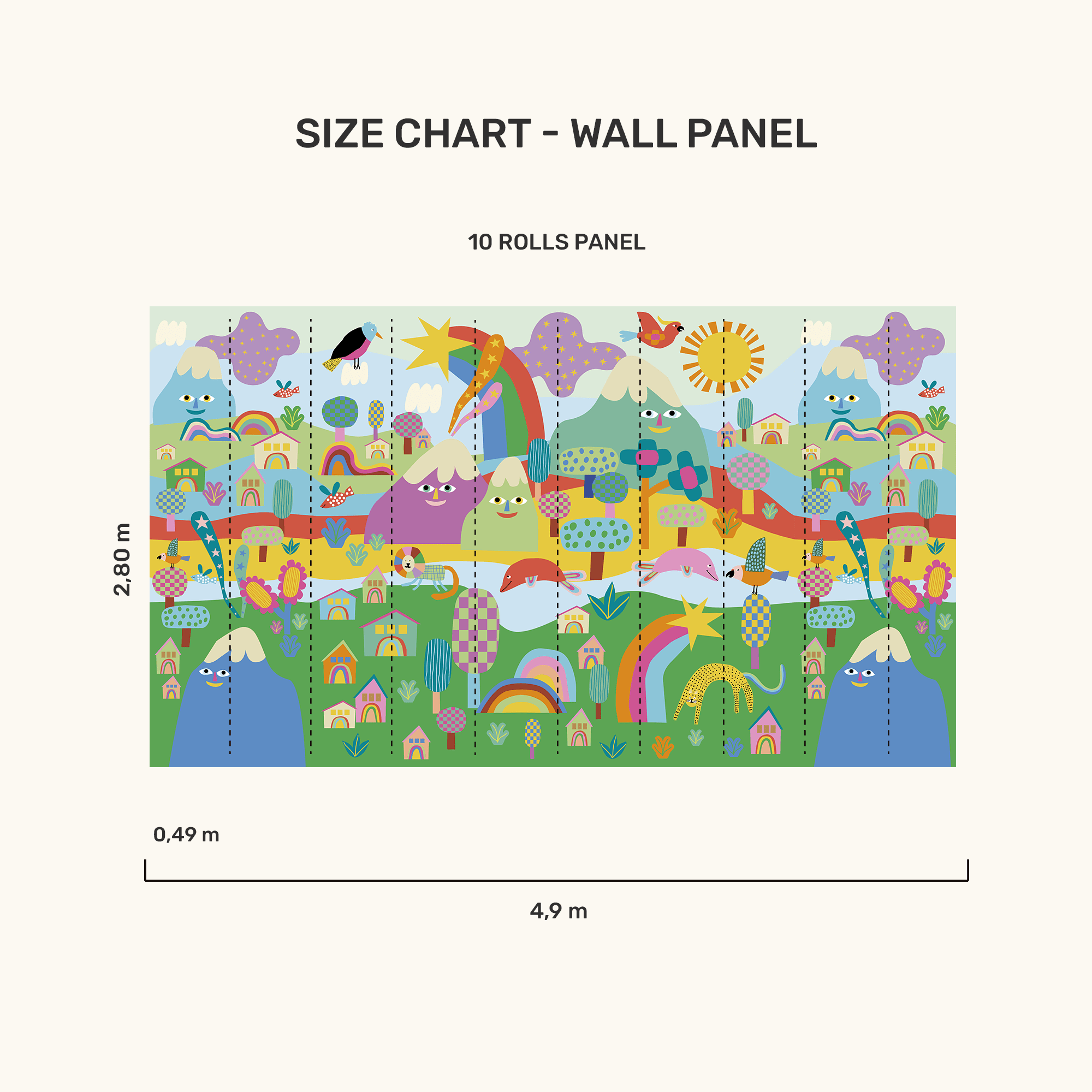 Wall Panel - Magic World - MOOUI BRASIL SL
