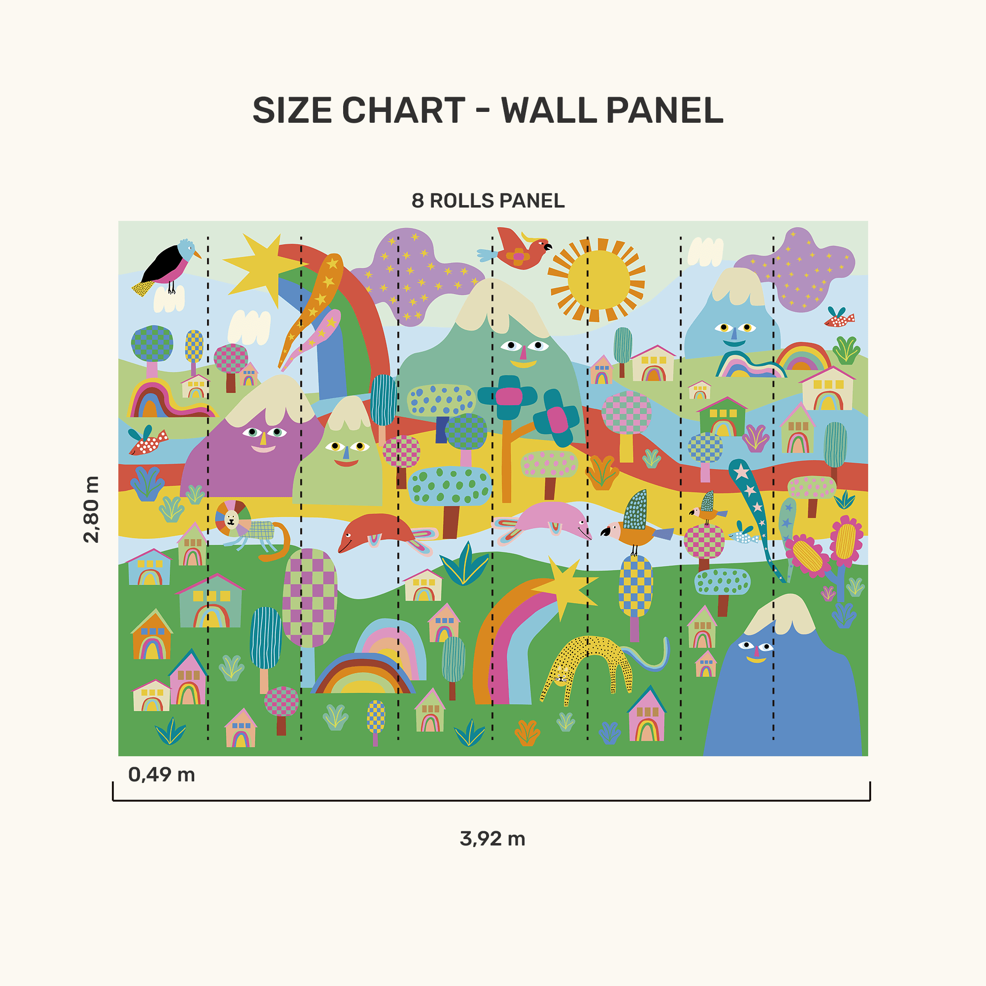 Wall Panel - Magic World - MOOUI BRASIL SL
