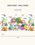 Wall Panel - Mountain Range - MOOUI Barcelona