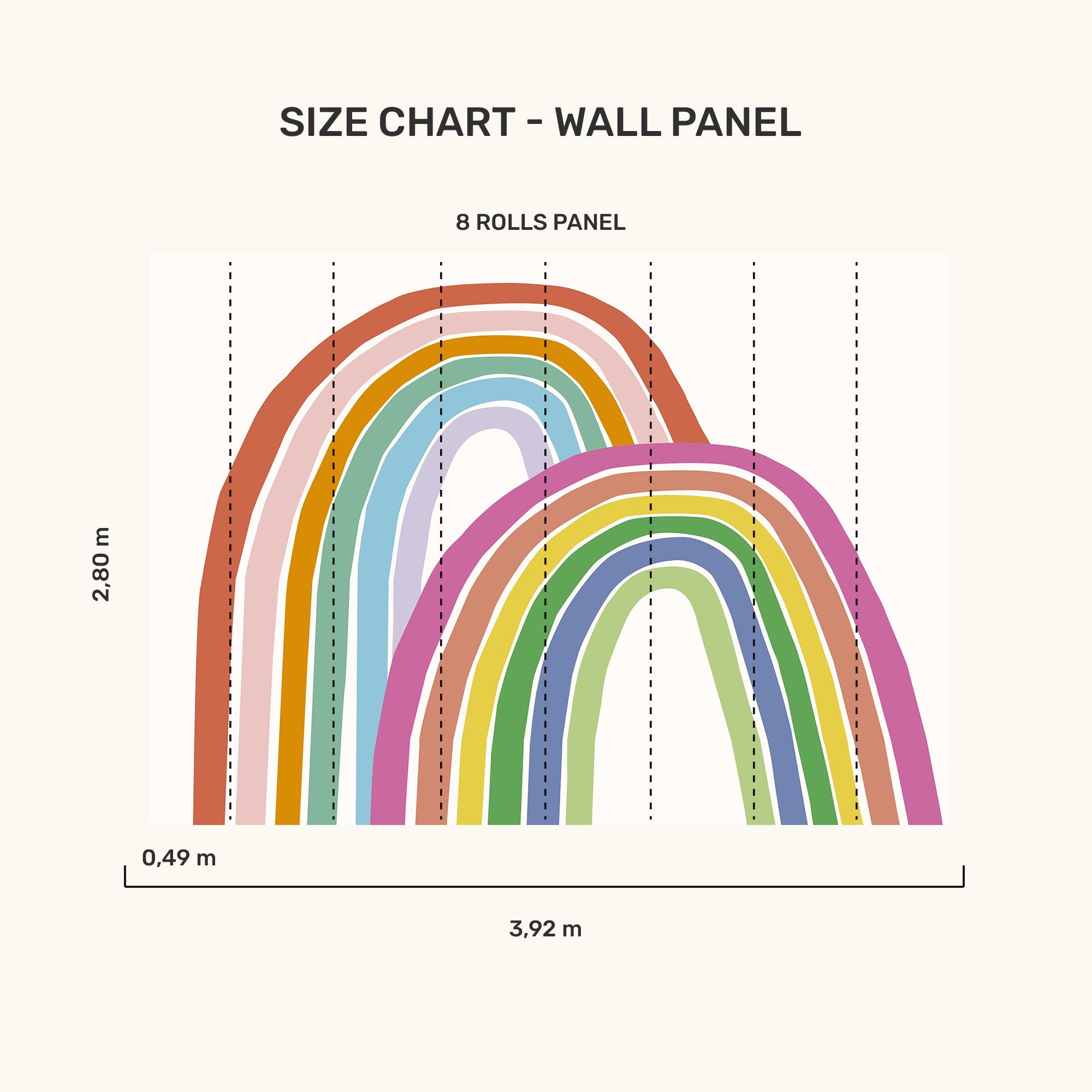 Wall Panel - Over the Rainbow - MOOUI BRASIL SL