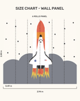 Wall Panel - Rocket - MOOUI Barcelona