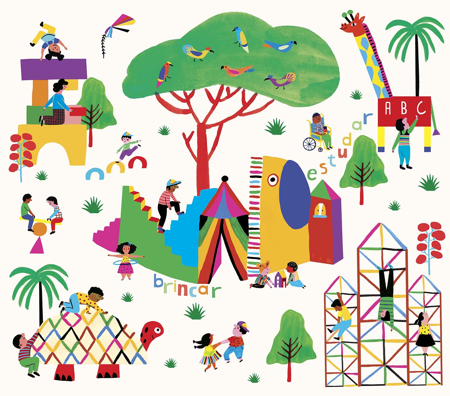 Wall Panel - Schoolyard - MOOUI BRASIL SL