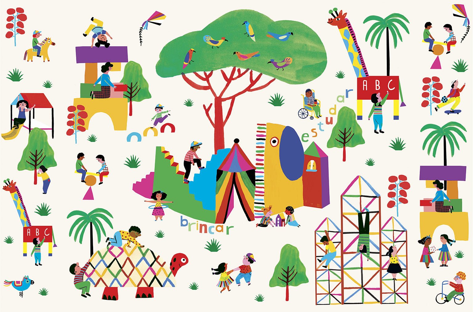 Wall Panel - Schoolyard - MOOUI BRASIL SL
