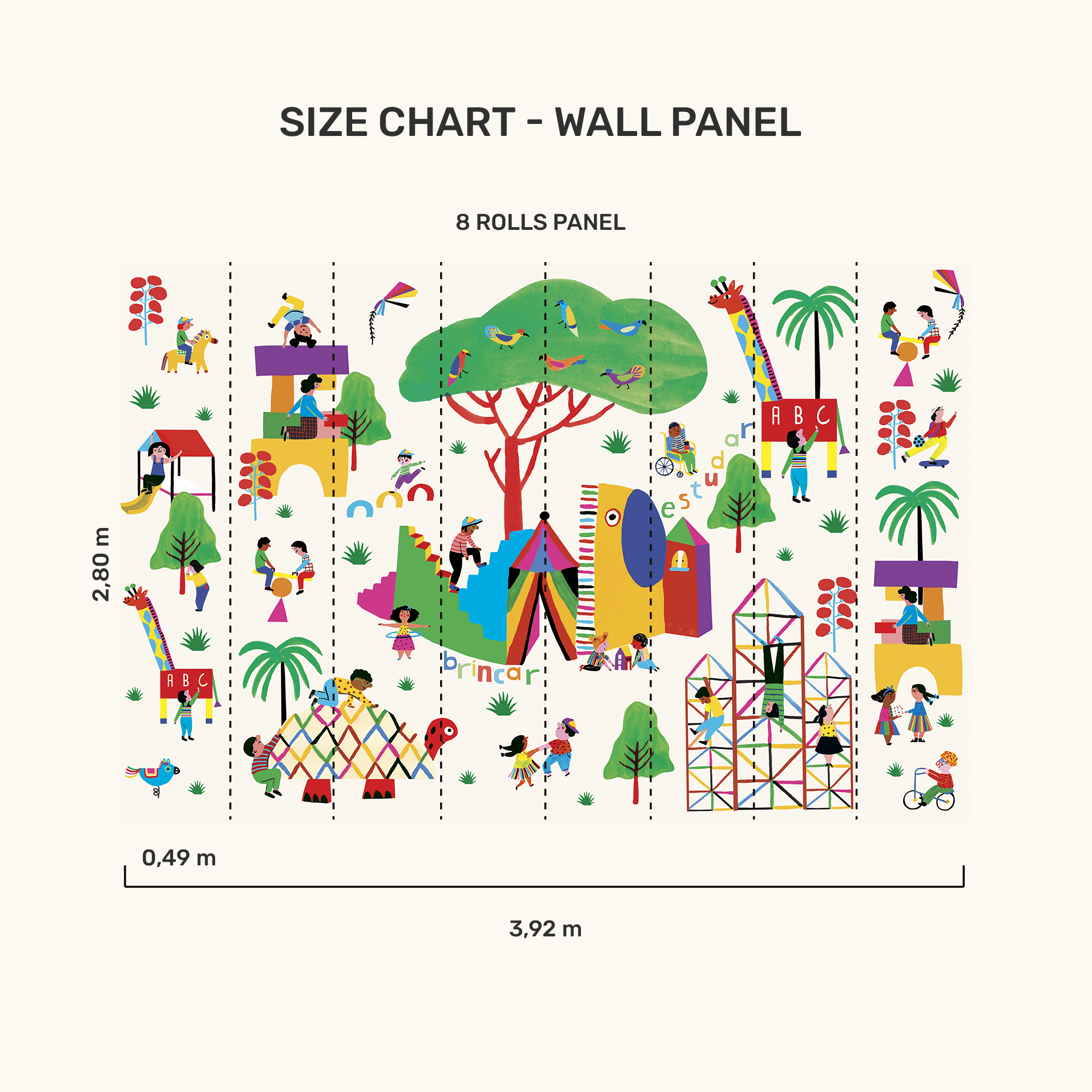 Wall Panel - Schoolyard - MOOUI BRASIL SL