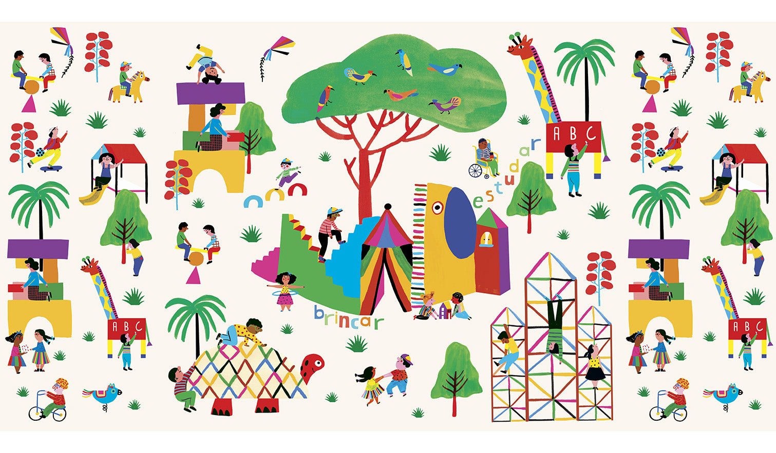 Wall Panel - Schoolyard - MOOUI BRASIL SL