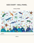 Wall Panel - Sharks Underwater - MOOUI Barcelona