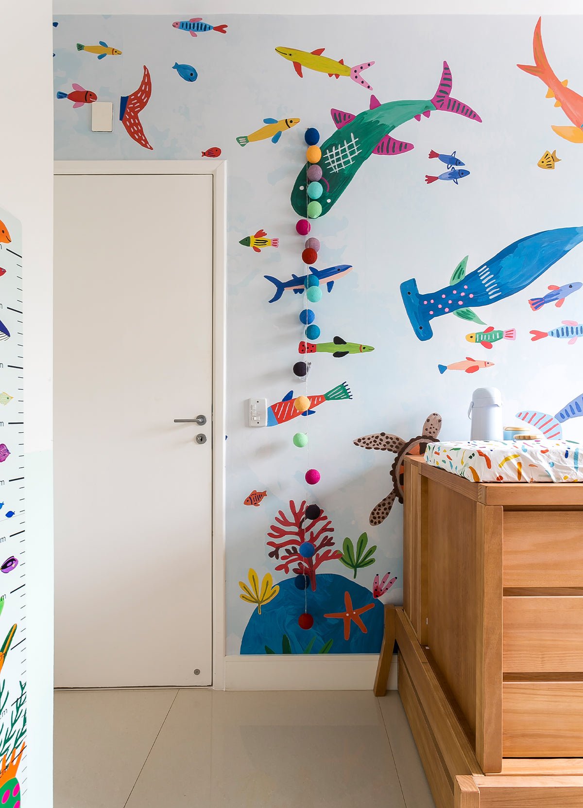 Wall Panel - Sharks Underwater - MOOUI Barcelona