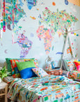 Wall Panel - World Map - MOOUI Barcelona