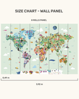 Wall Panel - World Map - MOOUI Barcelona