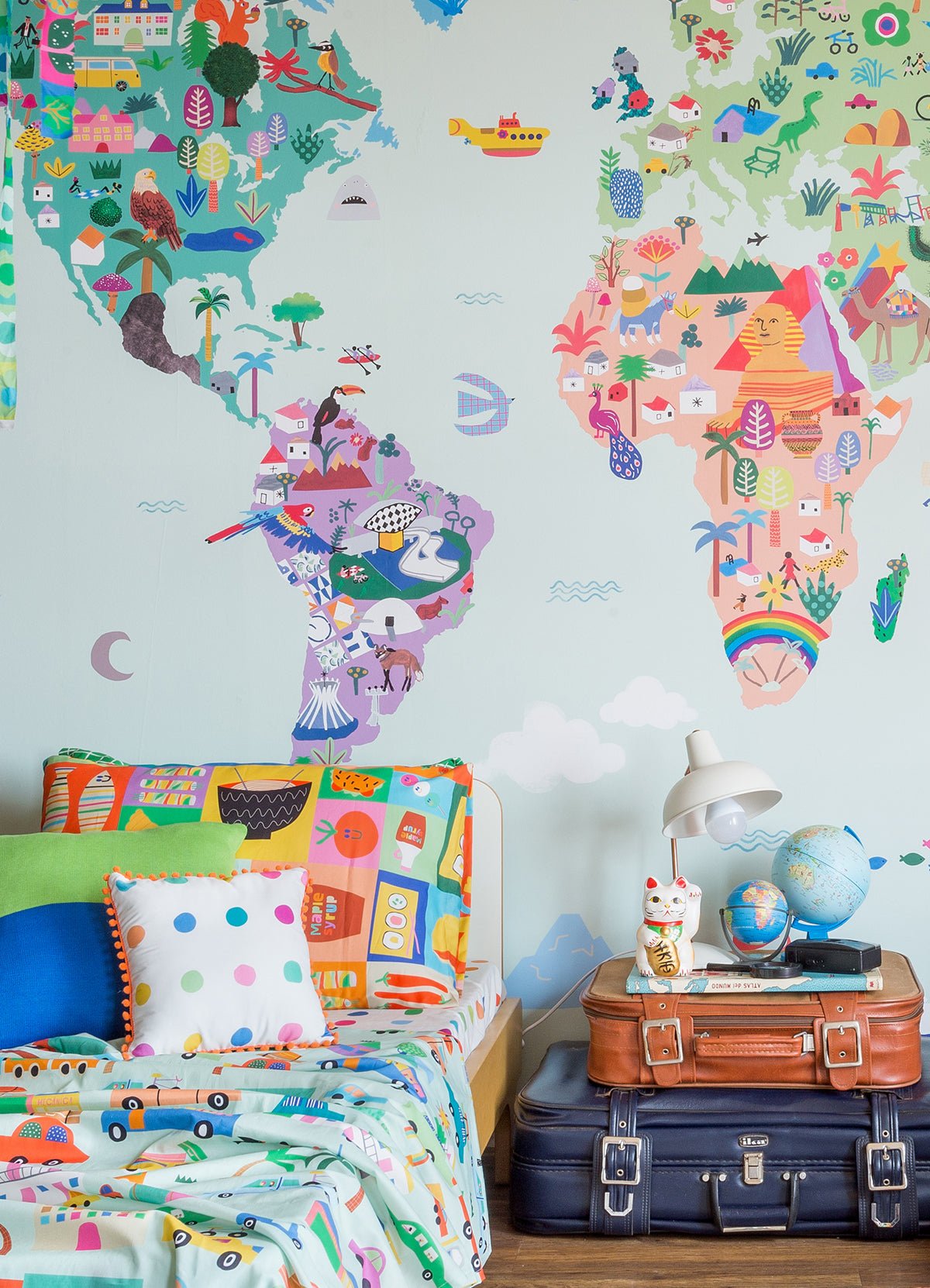 Wall Panel - World Map - MOOUI Barcelona