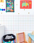 Wallpaper - Colored Grid - MOOUI Barcelona