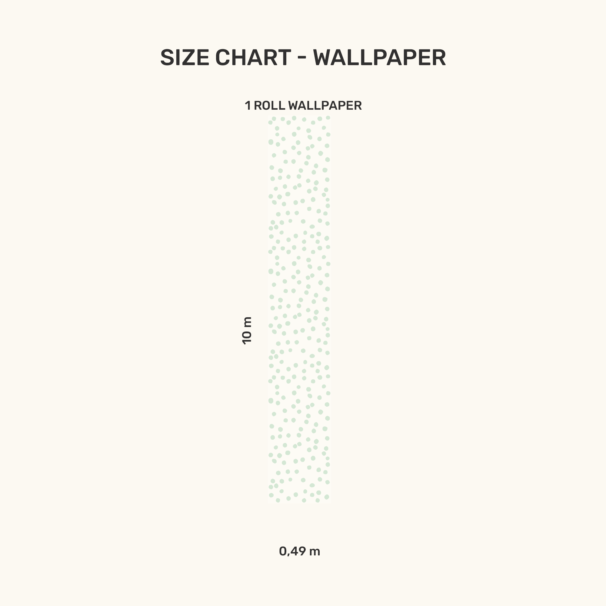 Wallpaper - Mint Confetti - MOOUI Barcelona