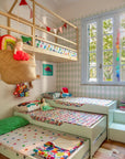 Wallpaper - Mint Harlequin - MOOUI Barcelona