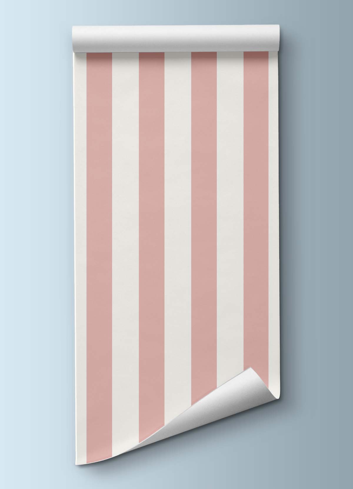 Wallpaper - Wide Cotton Candy Stripes - MOOUI BRASIL SL