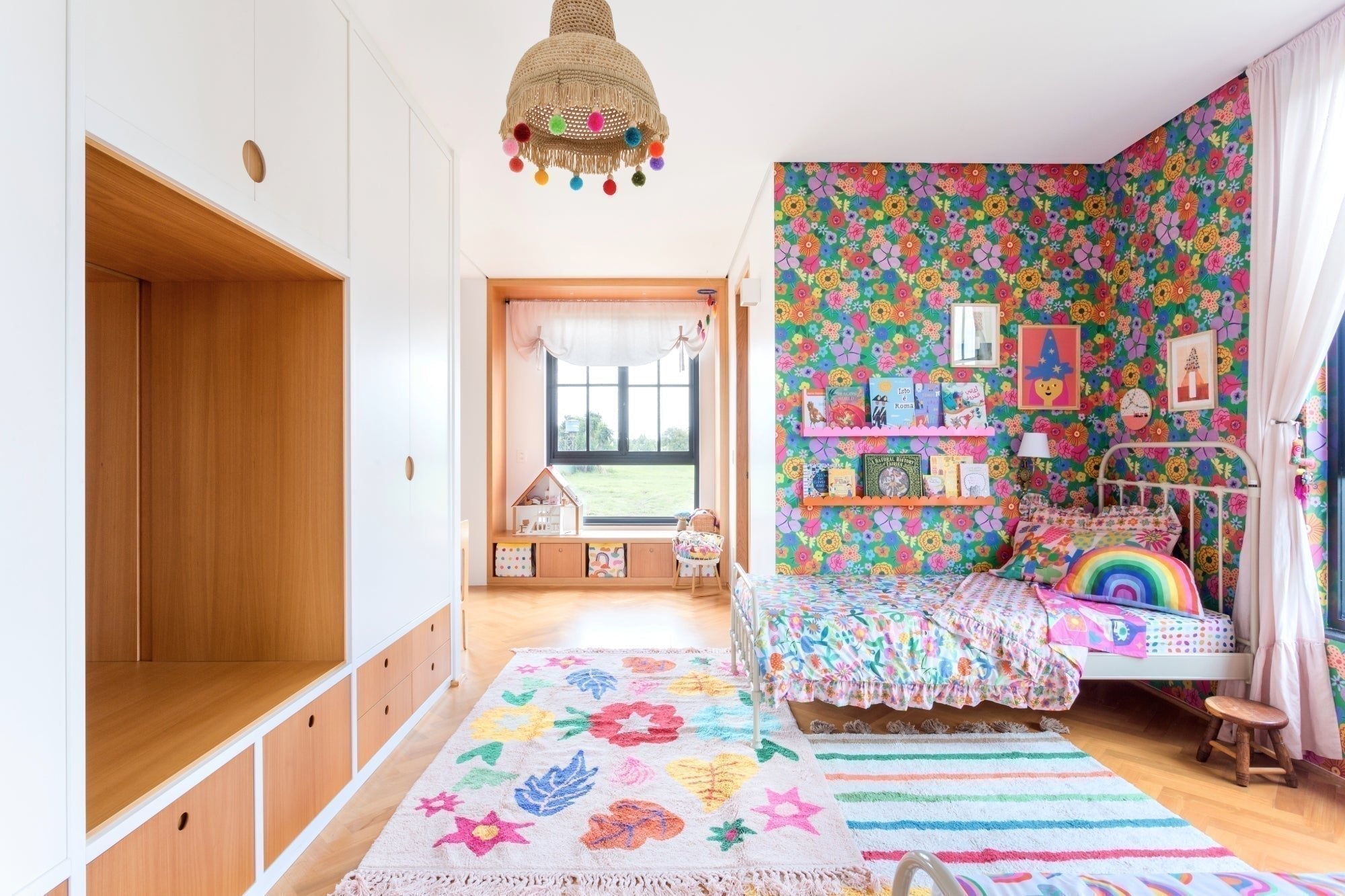 A Dreamy Shared Bedroom by Hana Lerner - MOOUI Barcelona